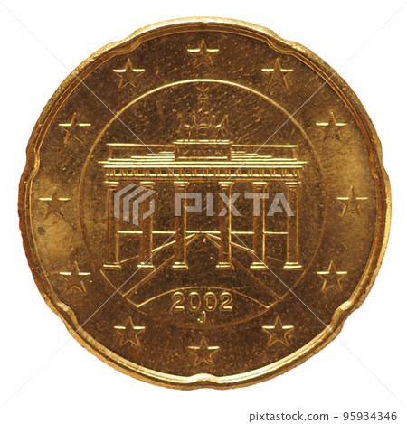 50 cents coin, European Union, Germany transparent PNG 95934346
