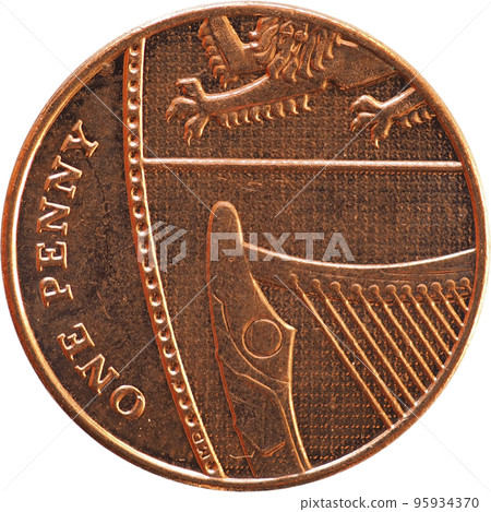 1 penny coin, United Kingdom transparent PNG 95934370