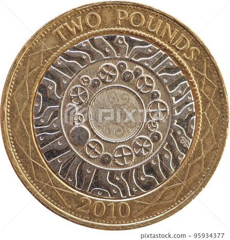 2 pounds coin, United Kingdom transparent PNG 95934377