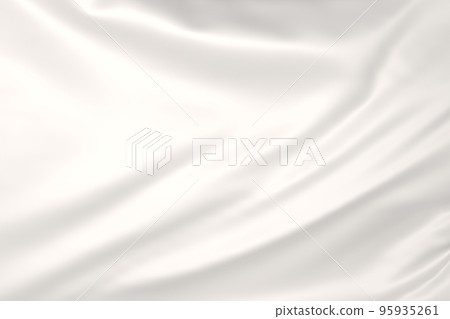 簡單閃亮的純白色面料 3D 95935261