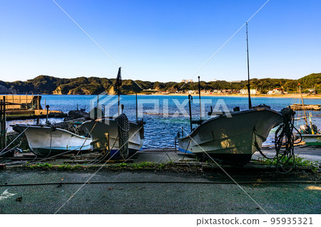 Minamiboso Quasi-National Park Ubara Utopia fishing port in Katsuura City, Chiba Prefecture Minamiboso Quasi-National Park Ubara Utopia fishing port in Katsuura City, Chiba Prefecture 95935321