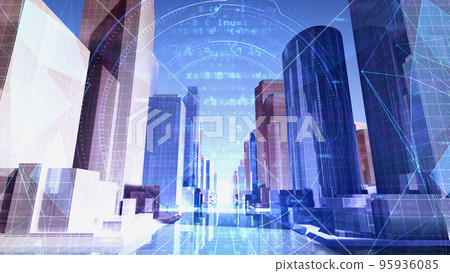 Smart City Digital Artificial Intelligence Urban City Network Technology Communication 3D Illustration Smart City Digital Artificial Intelligence Urban City Network Technology Communication 3D Illustration 95936085