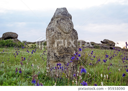 Stone idol in the National Park Stone idol in the National Park 95938090