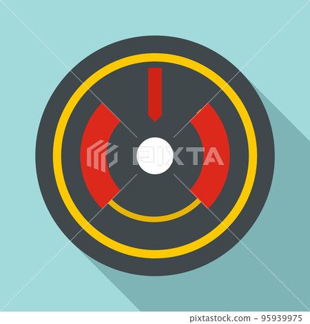 Digital gun aim icon. Flat illustration of digital gun aim vector icon for web design Digital gun aim icon. Flat illustration of digital gun aim vector icon for web design 95939975