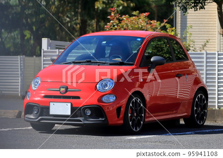 Red Italian car image Red Italian car image 95941108