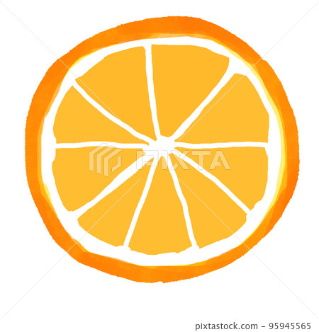 橘子切片圖 橘子切片圖 95945565