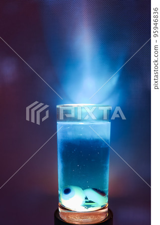 I took a fantastic picture of the Halloween soda I ordered at the Halloween event I took a fantastic picture of the Halloween soda I ordered at the Halloween event 95946836