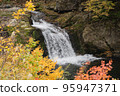 Autumn leaves and falls 95947371