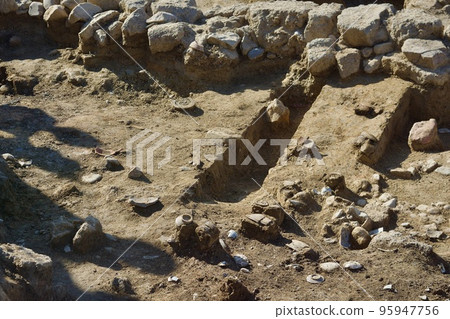 白方地區松江城下遺址發掘遺跡 95947756