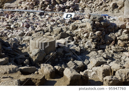 Matsue Castle Town Ruins Excavation in the Shirakata area Remains Matsue Castle Town Ruins Excavation in the Shirakata area Remains 95947760
