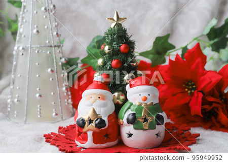 Santa and snowman Christmas image Santa and snowman Christmas image 95949952