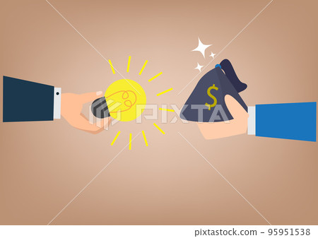 Fundraising for Business Startup Ideas Budget or Sponsorship Ideas businessman giving dollar to light bulb business idea Fundraising for Business Startup Ideas Budget or Sponsorship Ideas businessman giving dollar to light bulb business idea 95951538