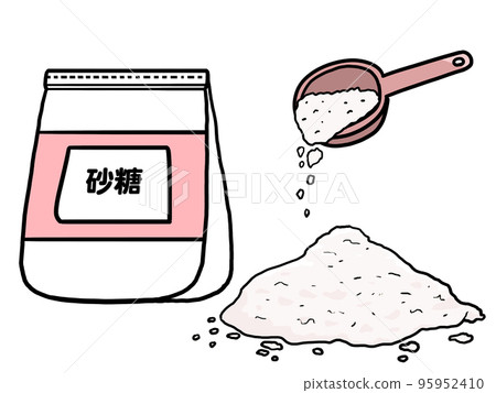 糖的插圖 95952410