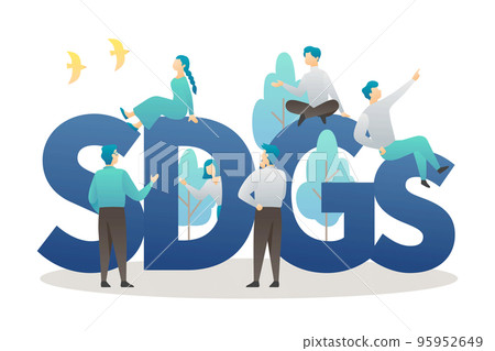 People thinking about SDGs 95952649