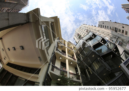 Lui Seng Chun building in Hong Kong. 22 April 2012 95952677