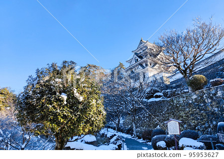 郡上八幡城（冬季） 95953627