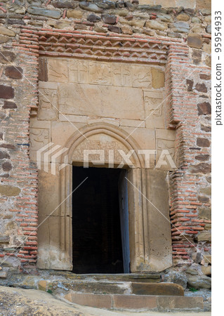 Entrance to the church. David Gareja monastery complex Entrance to the church. David Gareja monastery complex 95954933