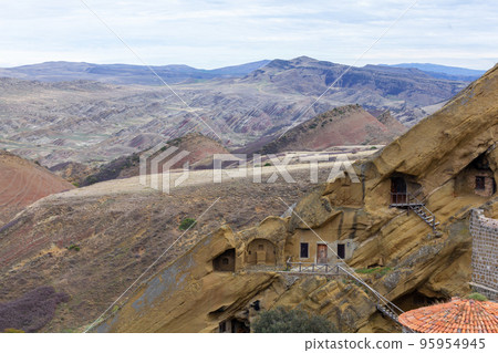 View of the monastery complex of David Gareja of Eastern Georgia 95954945