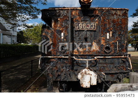 築保本線若松站前9600型蒸汽機車 95955473