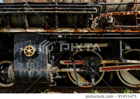 築保本線若松站前9600型蒸汽機車 築保本線若松站前9600型蒸汽機車 95955475