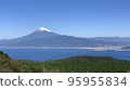 Mt. Fuji seen from the seaside 95955834