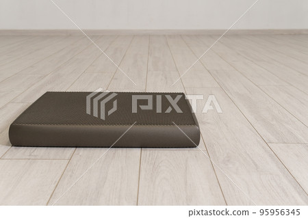 pillow home relax background indoors healthy funny exercise fun balance grey fit fitness gray 95956345