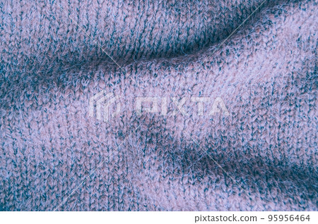 Organic knitting material with detail weave threads. 95956464