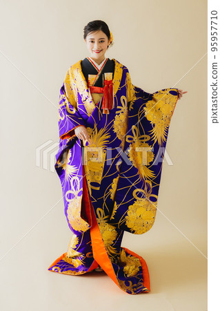 Purple Irouchikake Black Kakeshita 95957710