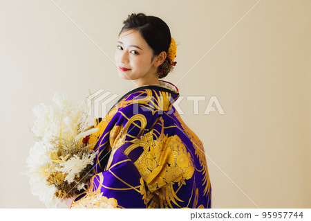 Purple Irouchikake Black Kakeshita 95957744