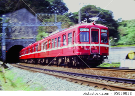 Keikyu Old 1000 Series 1291-1298, Sugita-Keihin - Stock Photo