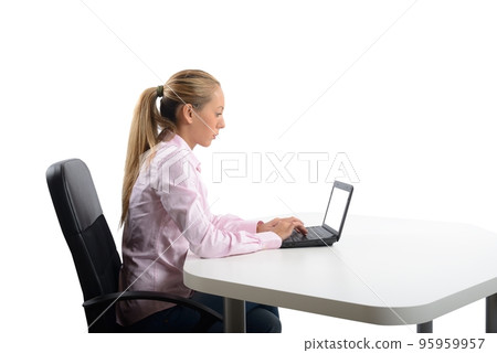 Businesswoman work Businesswoman work 95959957