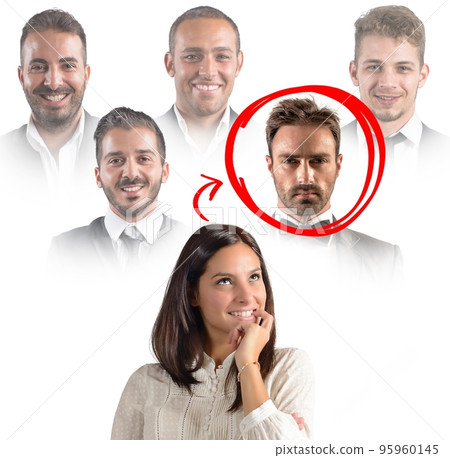 Colleagues at work 95960145