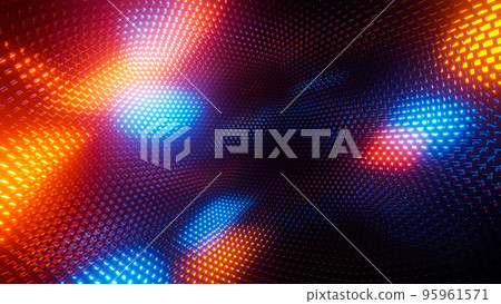Abstract sparkling animated background. 3D rendering illustration. Abstract sparkling animated background. 3D rendering illustration. 95961571