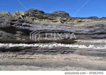 城島:火焰構造地層 城島:火焰構造地層 95962405