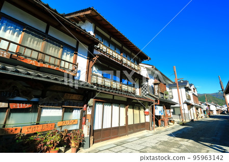 [Okayama Prefecture] Katsuyama Townscape Preservation District in Sunny Weather 95963142