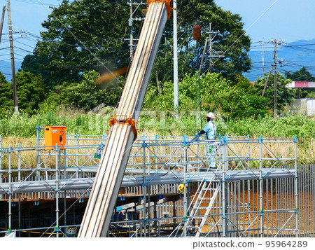 Civil engineering work Civil engineering work 95964289