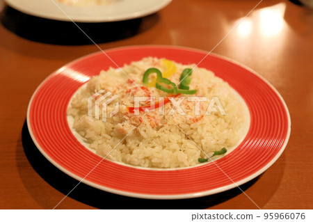 Crab pilaf, one of the crab dishes at a seafood restaurant Crab pilaf, one of the crab dishes at a seafood restaurant 95966076