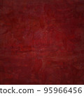 Grunge texture of a dilapidated wall in a red color 95966456