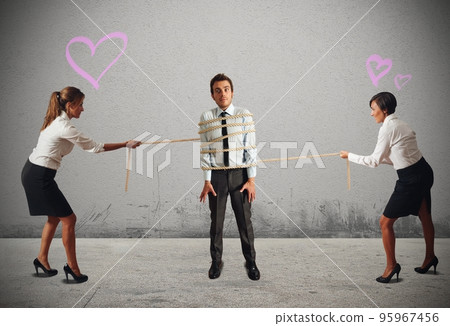 Business women in conflict Business women in conflict 95967456
