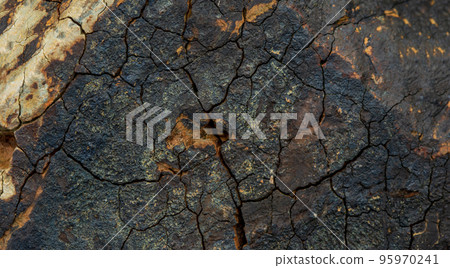 Close-up, the texture of the stone with a beautiful pattern. 95970241