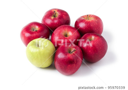 Green and red apples Green and red apples 95970339