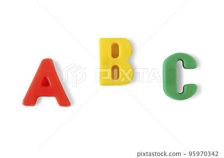 Letters A, B and C Letters A, B and C 95970342