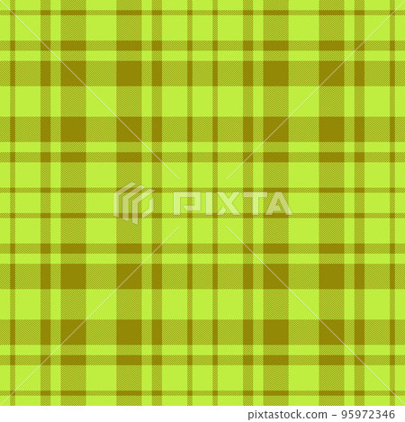 Seamless textile plaid. Check vector background. Pattern fabric tartan texture. 95972346