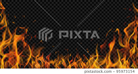Background of fire flames Background of fire flames 95973154