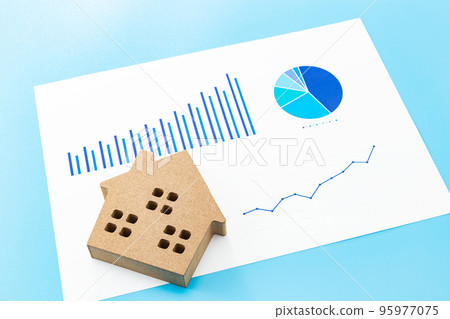 Real Estate and Graph Blueback 95977075