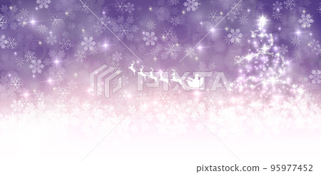 雪聖誕聖誕老人背景 95977452