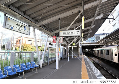 Nagatsuta Station (Kodomonokuni Line) platform Nagatsuta Station (Kodomonokuni Line) platform 95977728