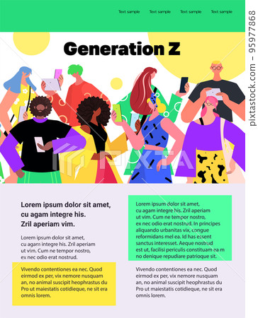 addicted young people using gadgets generation Z digital addiction concept copy space addicted young people using gadgets generation Z digital addiction concept copy space 95977868