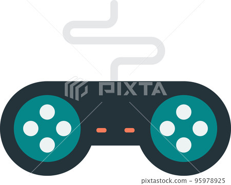 joystick for game illustration in minimal style joystick for game illustration in minimal style 95978925