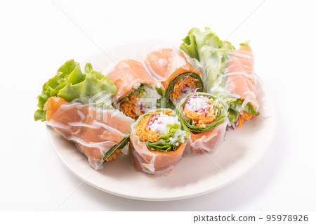 三文魚新鮮春捲 三文魚新鮮春捲 95978926